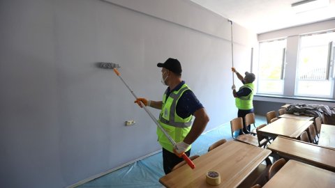 Muğla Büyükşehir Belediyesi okulları yeni döneme hazırlıyor
