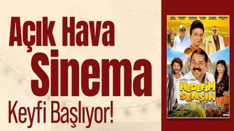 Bayraklı Belediyesi'nin Açık Hava Sinema Günleri başlıyor