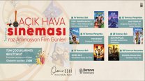 Bornova’da Yaz akşamları Açık Hava Sinemasıyla şenleniyor