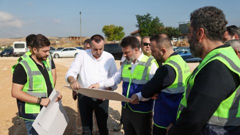 Şahin Biba ulaşıma nefes aldıracak projeleri inceledi