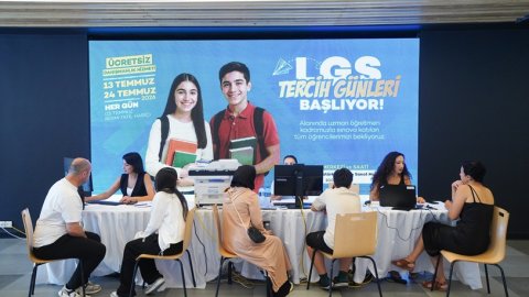 Beylikdüzü Belediyesi'nden LGS tercih döneminde öğrencilere destek