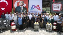 Mersin Büyükşehir Belediyesi'nden Mezitli'de üreticiye çok yönlü tarımsal destek