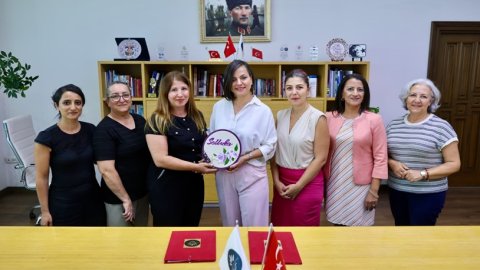 Karabağlar'da kadın emeğine güç verecek protokol