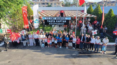İzmit Belediyesi'nden Yahya Kaptan Kütüphanesi'ne coşkulu açılış