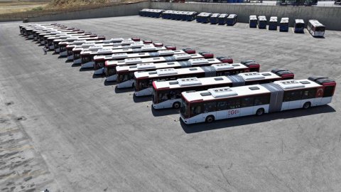 Ankara Büyükşehir Belediyesi EGO otobüs filosunu güçlendirmeyi sürdürüyor