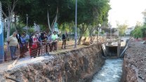 Büşra Özdemir 60 milyon liralık yağmur suyu altyapı yatırımı yerinde inceledi