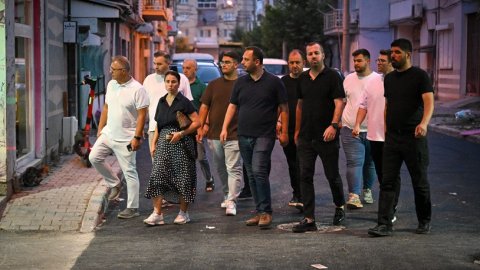 Ömer Eşki Çamdibi’nde çalışmaları sabahın ilk ışıklarıyla yerinde inceledi