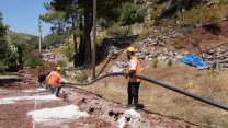 MUSKİ'den Marmaris ilçesi Osmaniye Mahallesi’nde içme suyu hattı çalışması