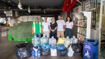 Karşıyaka Belediyesi’nin ‘Mavi Kapak’ kampanyasına muhtarlardan destek