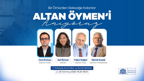 Beşiktaş Belediyesi Altan Öymen'i miras bıraktığı kütüphanesinde anacak