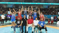 Minikler Güreş Türkiye Şampiyonası'na Bursa Büyükşehir damgası