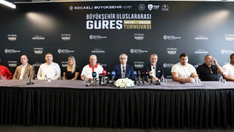 Kocaeli'de Uluslararası Serbest ve Grekoromen Güreş Turnuvası hazırlığı
