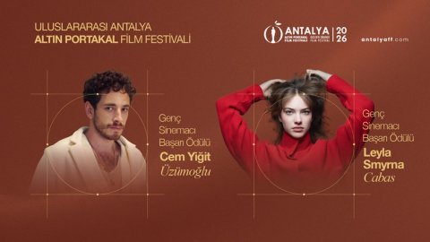 Altın Portakal’ın Genç Başarı Ödülleri Cem Yiğit Üzümoğlu ve Leyla Smyrna Cabas’a