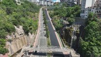 Kocaeli Büyükşehir Belediyesi Santral Rampası’nı trafiğe kapattı