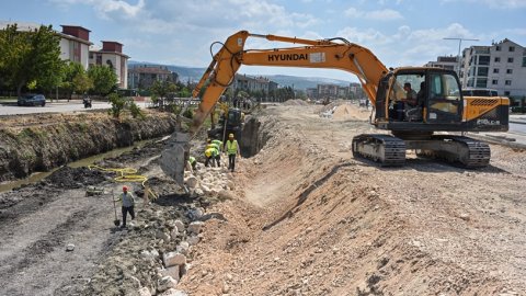 Bursa Büyükşehir Belediyesi'nden Ürünlü Deresi'nde kapsamlı dönüşüm