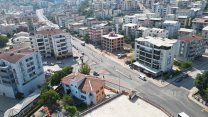 Bursa Büyükşehir Belediyesi Kestel'de Eğitim Caddesi'ni baştan sona yeniledi