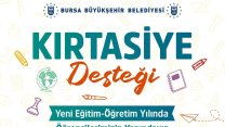 Bursa Büyükşehir’den öğrencilere kırtasiye desteği