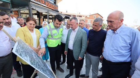 Tahir Büyükakın'dan Çayırova’da yoğun mesai