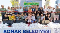 Konak 6 bin metrekarelik yeni parkına kavuştu
