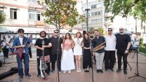 Kadıköy Belediyesi Gençlik Sanat Merkezi öğrencileri müziği sokağa taşıdı
