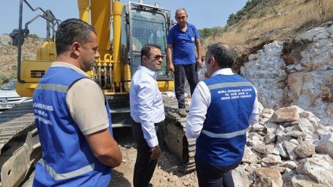 Muğla Büyükşehir Belediyesi'nden Milas ve Yatağan’daki yatırımlara denetleme