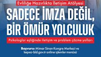 Kepez Belediyesi'nden çiftlere evlilik öncesi iletişim atölyesi
