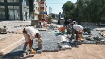 İzmit Belediyesi Yenişehir’de SEDAŞ sonrası zarar gören yolları yeniledi
