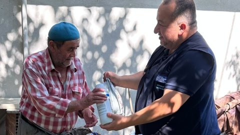 Kocaeli Büyükşehir Belediyesi'nden dolu yağışı sonrası üreticilere destek