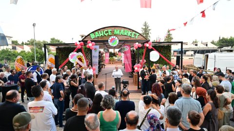 Mesut Kocagöz 105 projesinden birini daha hayata geçti: Bahçe Market hizmette