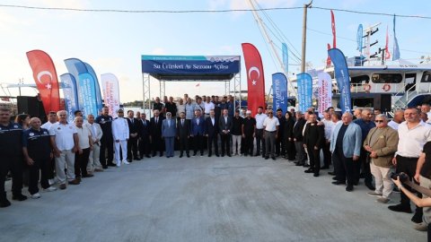 Tahir Büyükakın balıkçıların av sezonu açılışında Atatürk'ün sözünü hatırlattı