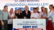 Kepez Belediyesi Gündoğdu Mahallesi Semt Evi’nin temelini attı