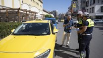 Mersin Büyükşehir Belediyesi'nden ticari taksilerde denetim