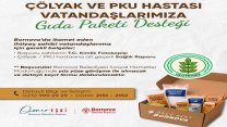 Bornova Belediyesi'nden Çölyak ve PKU hastası vatandaşlar için özel gıda paketi desteği
