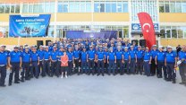 Tahir Büyükakın zabıta yeleğini giydi, telsizle teşkilatın 200. kuruluş yılını kutladı