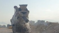 Kepez Belediyesi'nden çevreyi kirleten beton mikserine 200 bin TL ceza