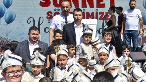 Ankara Büyükşehir Belediyesi'nden bin çocuk için sünnet şöleni! Miniklere bisiklet hediyesi