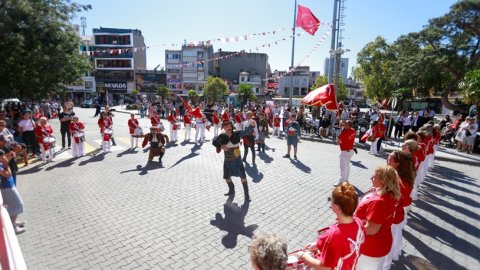 Burhaniye’nin düşman işgalinden kurtuluşunun 104. yıl dönümü kutlandı