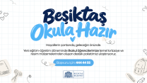 Beşiktaş Belediyesi'nden çocukların eğitim yolcuğuna destek