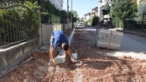 İzmit Belediyesi Yenişehir’de altyapı sonrası zarar gören yolları yeniledi