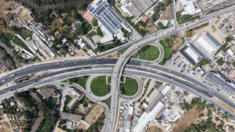 Bursa Büyükşehir Belediyesi Geçit Köprüsü'nü trafiğe açtı