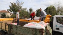 İzmit Belediyesi yangında zarar gören üreticileri yalnız bırakmadı