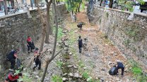 Manisa Büyükşehir Belediyesi'nden Çaybaşı Deresi’nde kış temizliği