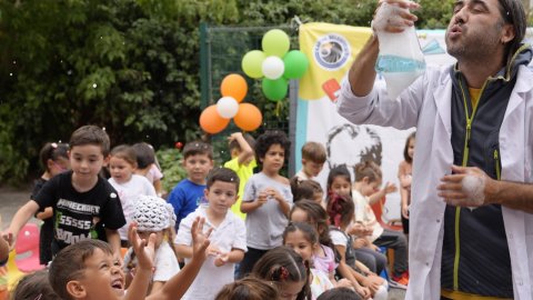 Kartal Belediyesi kreşlerinde Bilim Şenliği heyecanı
