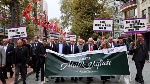 Kocaeli Büyükşehir Belediyesi’nden Ahilik Haftası kutlaması
