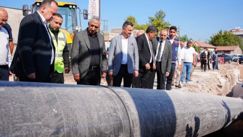 Manisa Büyükşehir Belediyesi'nden Akhisar'ın içme suyu altyapısına 45 milyon TL'lik yatırım