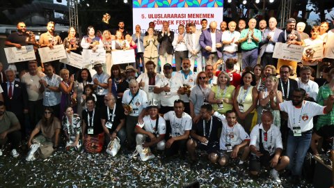 Uluslararası Menemen Çömlek Festivali'ne muhteşem final