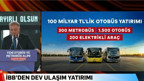 İstanbul Büyükşehir Belediyesi İETT'nin filosuna 650 yeni araç daha kazandırdı