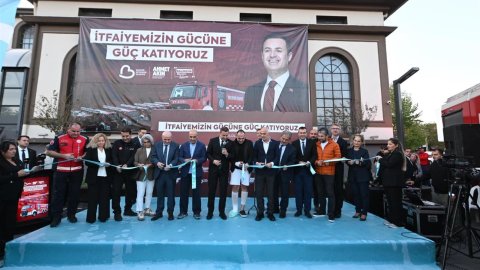 Balıkesir Büyükşehir Belediyesi'nden itfaiye teşkilatına yeni araçlar