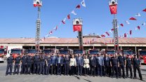 Antalya Büyükşehir Belediyesi'nden itfaiye filosuna 24 yeni araç daha