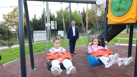 Derince Belediyesi'nden Mersincik Mahallesi'ne yeni park